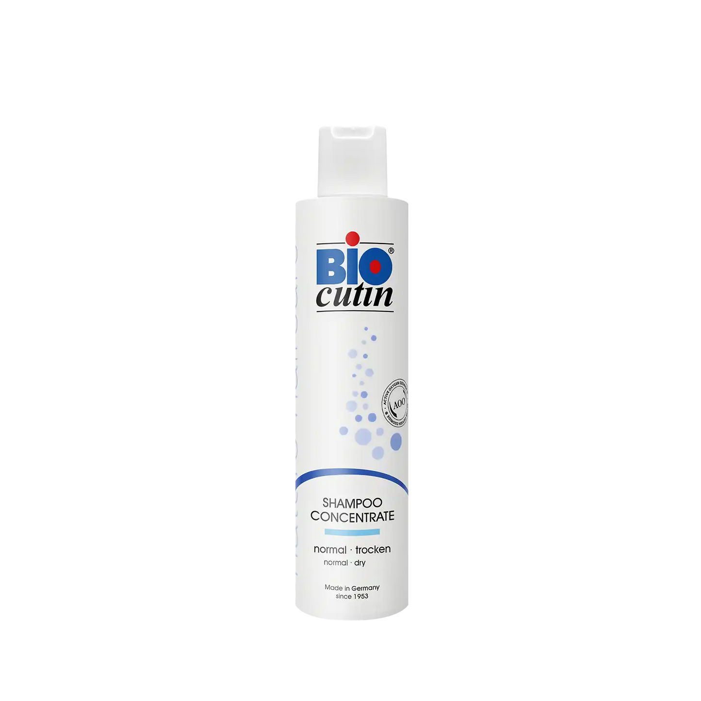 Biocutin® Shampoo Concentrate normal & trocken 200 ml – Mildes veganes Shampoo für normales bis trockenes Haar