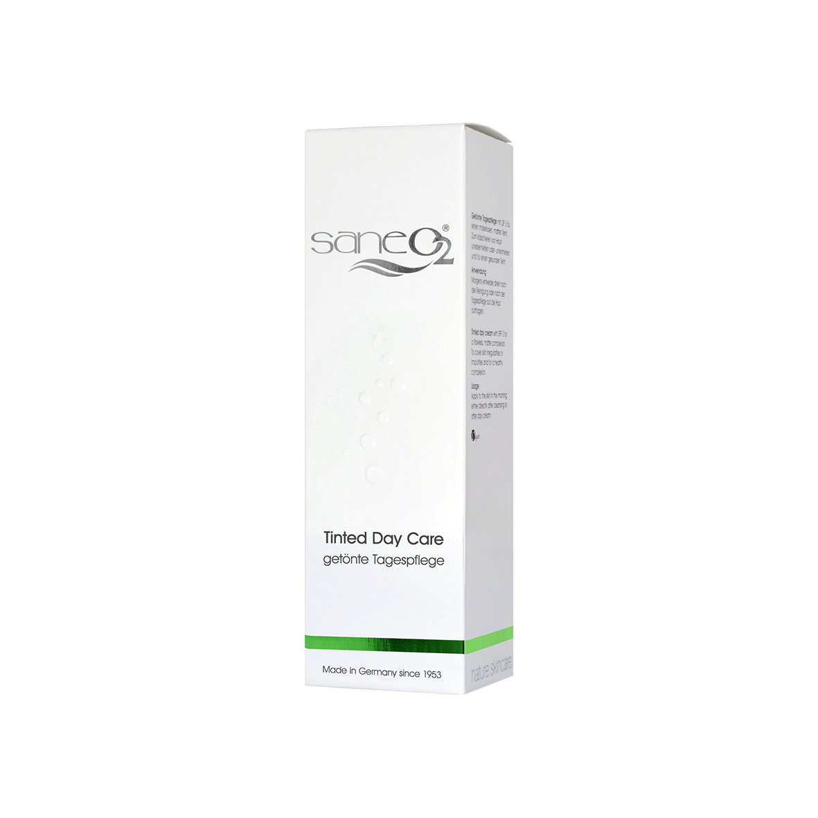 Vegane getönte Tagescreme von GW nature cosmetic mit 5-fach-Wirkkomplex und Mandelöl