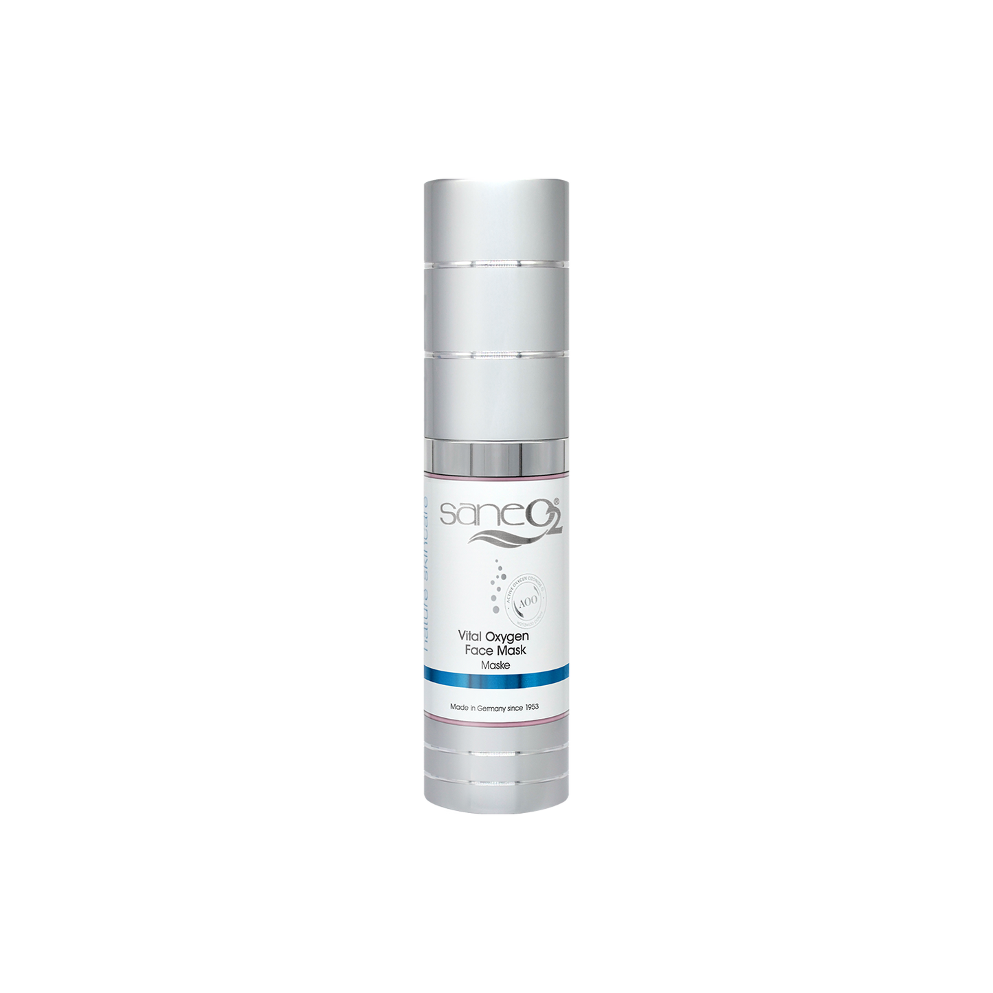 SaneO2® Vital Oxygen Face Mask – Zellaktivierende Gesichtsmaske mit Sheabutter und Panthenol für sensible Haut