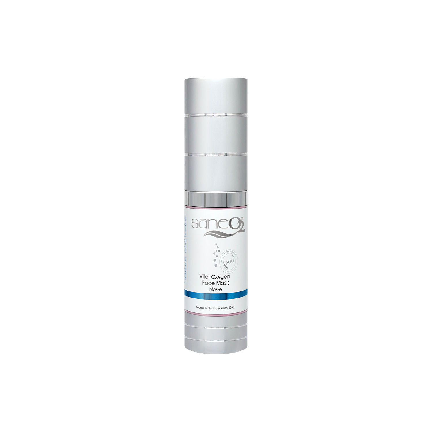 SaneO2® Vital Oxygen Face Mask – Zellaktivierende Gesichtsmaske mit Sheabutter und Panthenol für sensible Haut