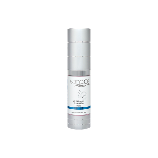 SaneO2® Vital Oxygen Face Mask – Zellaktivierende Gesichtsmaske mit Sheabutter und Panthenol für sensible Haut
