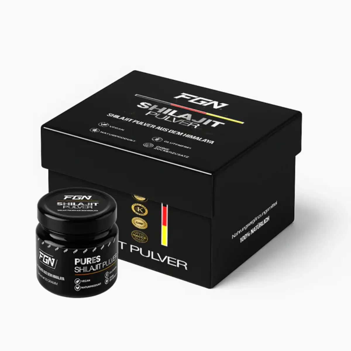 FGN Shilajit Pulver 50g - Verpackung