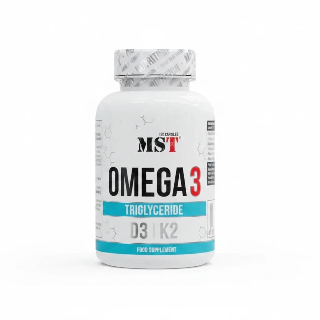 MST - Omega 3 500 mg D3 + K2 120 Softgels